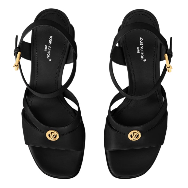 Louis Vuitton Maya Heeled Platform Sandal - Image 6